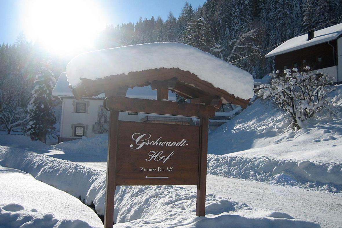 Hotel Gschwandthof St. Leonhard im Pitztal Exterior foto